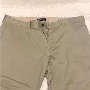 Beige JCrew Mercantile Slim Flex Chino